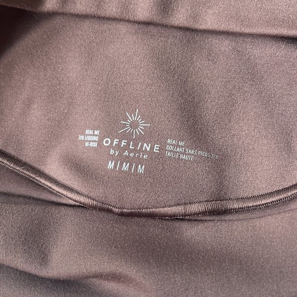 Medium Aerie NEW Real Me High Waisted 7/8 Legging OFFLINE - Picture 6 of 11